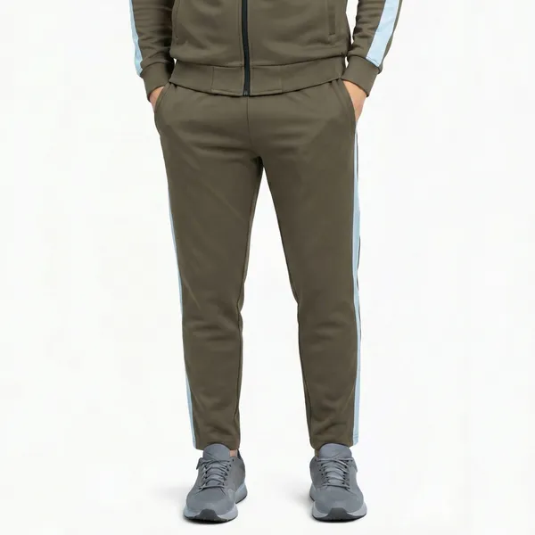 Brown_Premium_Polyester_And_Spandex_Tracksuit_For_Men