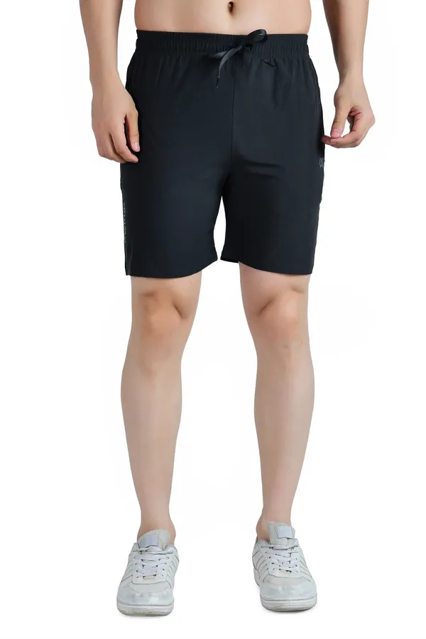 Black_Premium_Polyester_And_Spandex_Sports_Shorts_For_Men