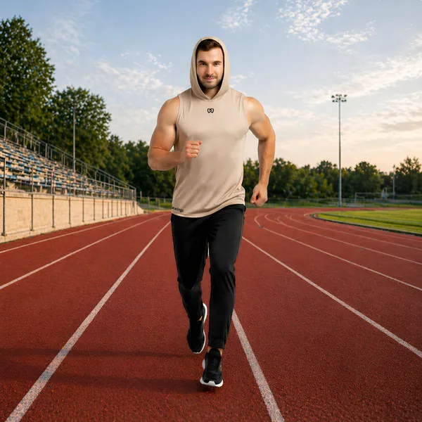 Beige_Premium_Polyester_And_Spandex_Tank_Top_For_Men