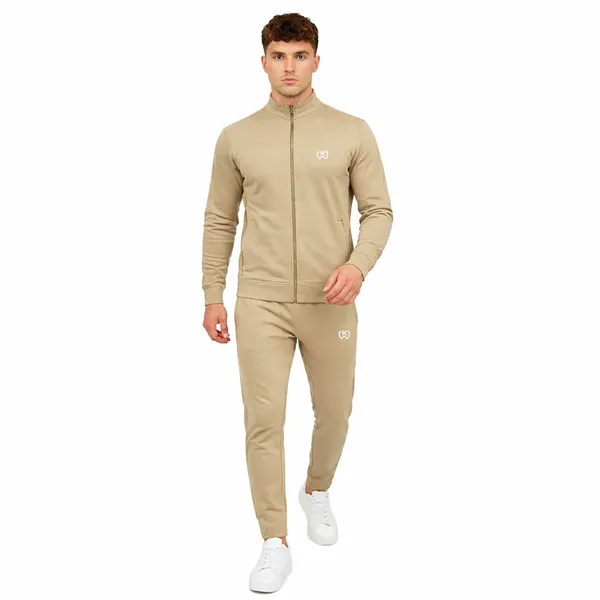 Beige_Premium_Polyester_And_Spandex_Jacket_For_Men