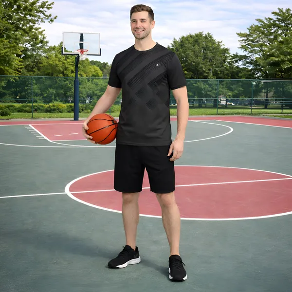Black_Premium_Polyester_And_Spandex_Sports_T-Shirt_For_Men