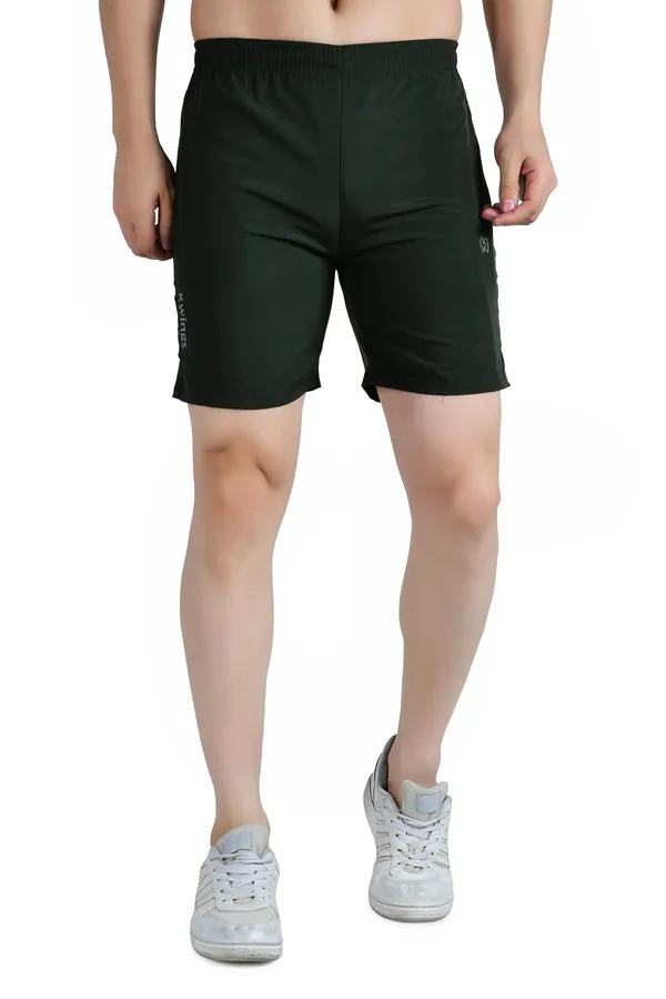 Olive_Green_Premium_Polyester_And_Spandex_Sports_Shorts_For_Men