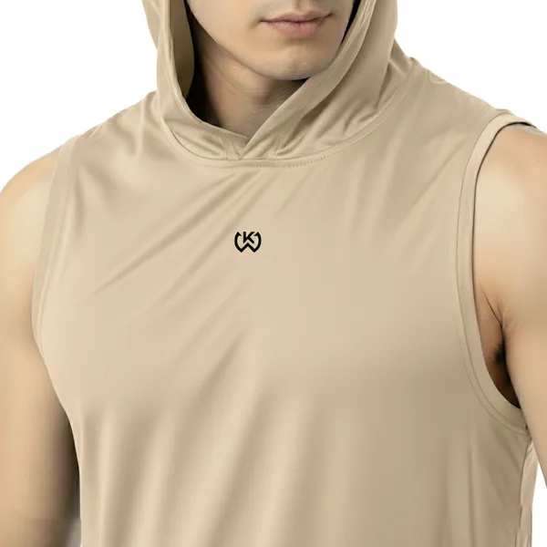 Beige_Premium_Polyester_And_Spandex_Tank_Top_For_Men