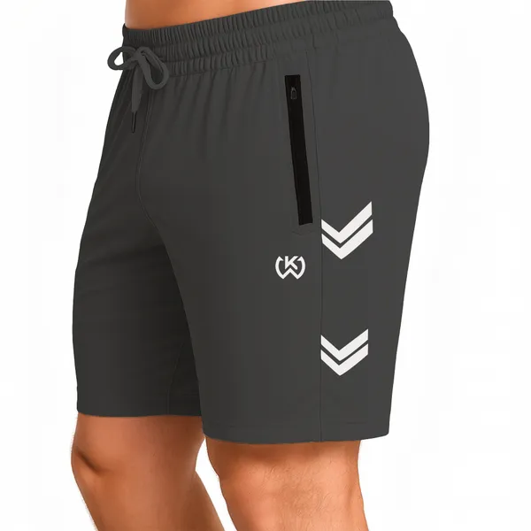 Black_Premium_Polyester_And_Spandex_Sports_Shorts_For_Men
