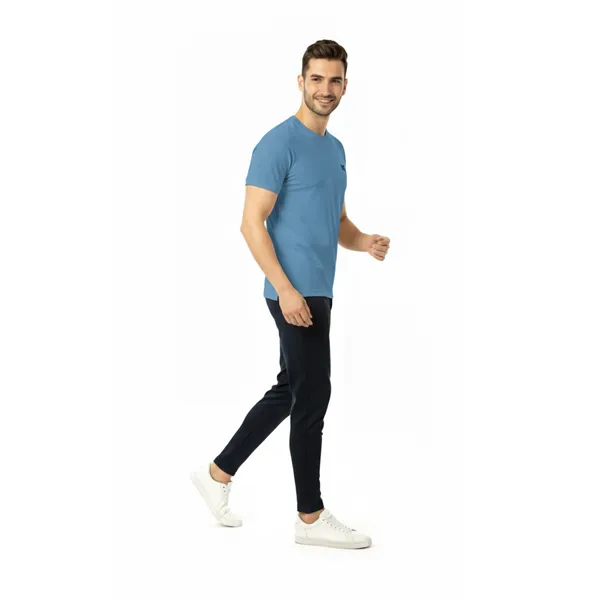 Sky_Blue_Premium_Polyester_And_Spandex_Sports_T-Shirt_For_Men
