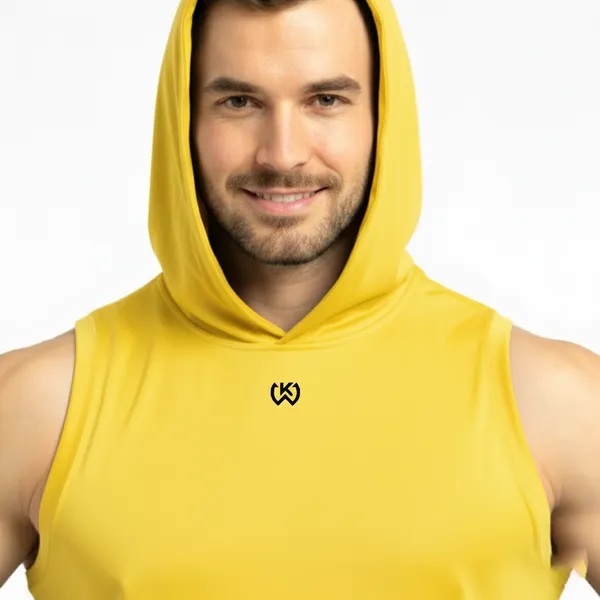 Yellow_Premium_Polyester_And_Spandex_Tank_Top_For_Men