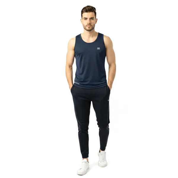 Navy_Blue_Premium_Polyester_And_Spandex_Tank_Top_For_Men