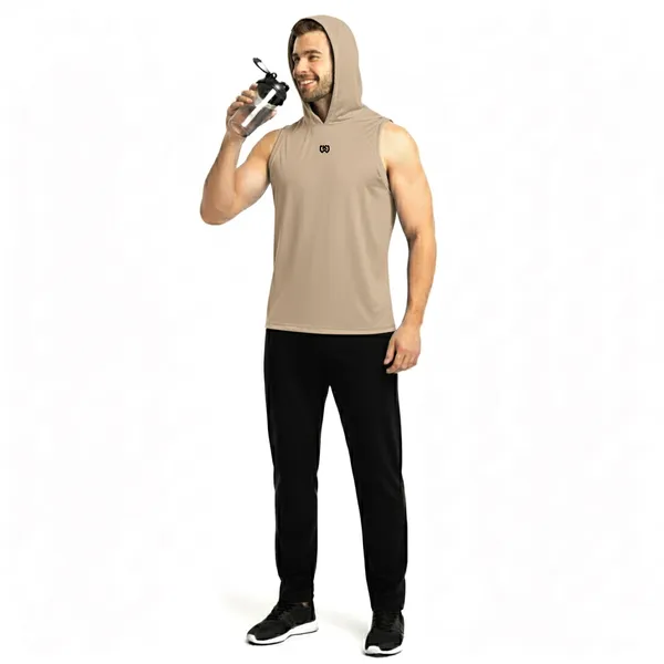 Beige_Premium_Polyester_And_Spandex_Tank_Top_For_Men