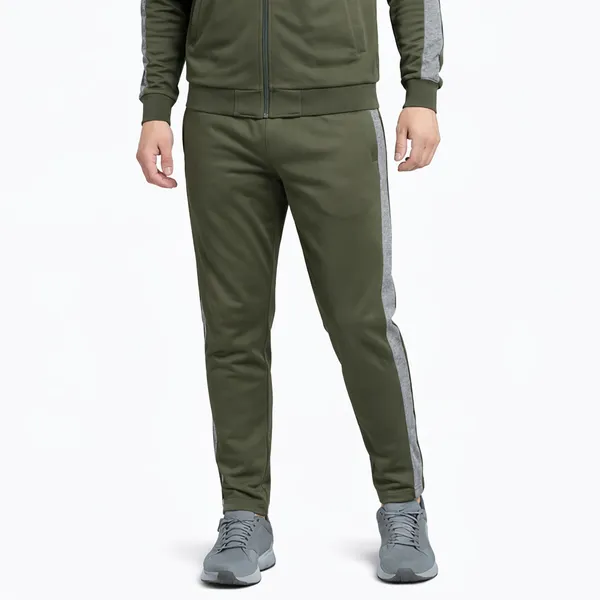 Olive_Green_Premium_Polyester_And_Spandex_Tracksuit_For_Men