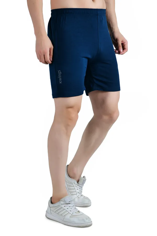 Navy_Blue_Premium_Polyester_And_Spandex_Sports_Shorts_For_Men