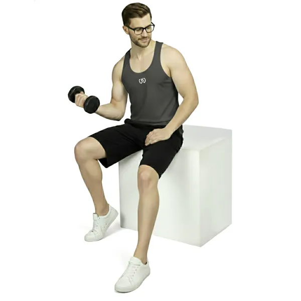 Grey_Premium_Polyester_And_Spandex_Tank_Top_For_Men