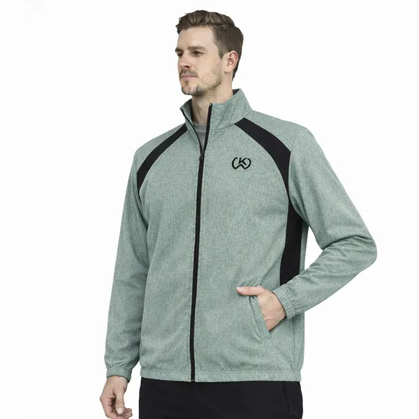 Green_Premium_Polyester_And_Spandex_Jacket_For_Men