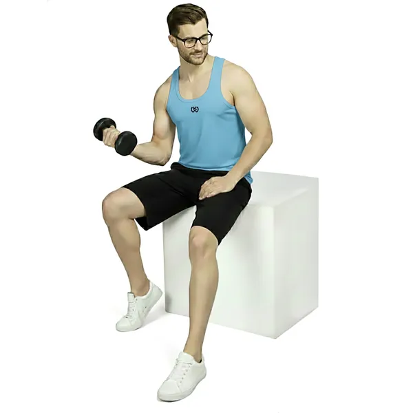 Sky_Blue_Premium_Polyester_And_Spandex_Tank_Top_For_Men