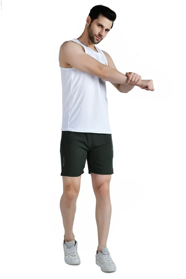 Olive_Green_Premium_Polyester_And_Spandex_Sports_Shorts_For_Men
