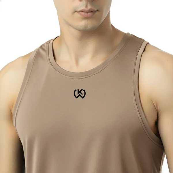 Beige_Premium_Polyester_And_Spandex_Tank_Top_For_Men