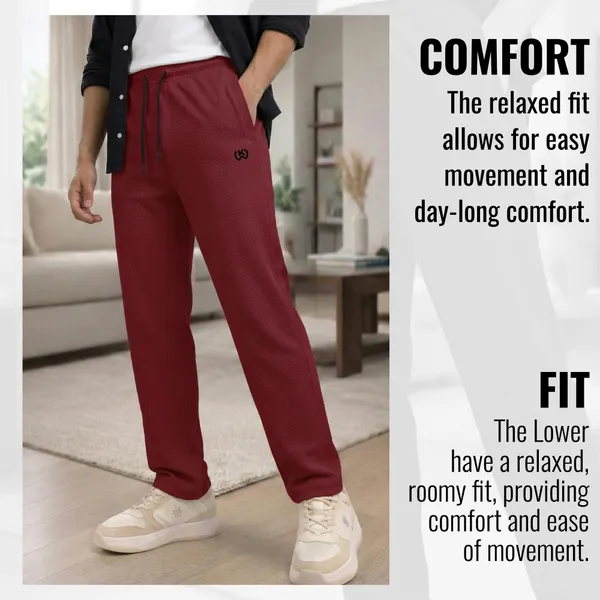 Maroon_Premium_Polyester_And_Spandex_Track_Pants_For_Men