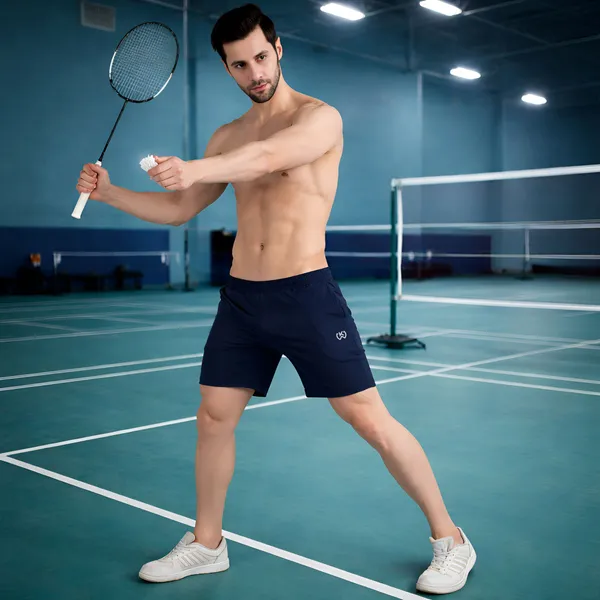 Navy_Blue_Premium_Polyester_And_Spandex_Sports_Shorts_For_Men