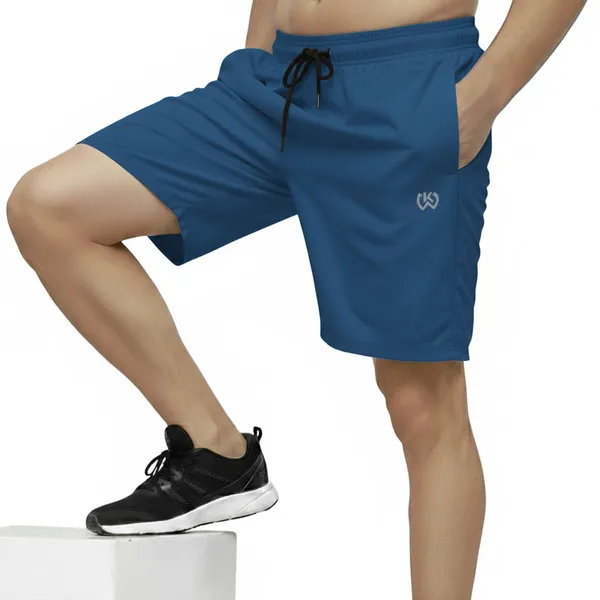 Teal_Blue_Premium_Polyester_And_Spandex_Sports_Shorts_For_Men