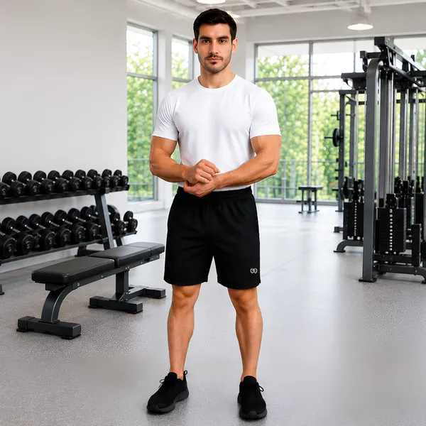 Black_Premium_Polyester_And_Spandex_Sports_Shorts_For_Men