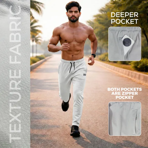 White_Premium_Polyester_And_Spandex_Track_Pants_For_Men
