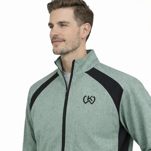 Green_Premium_Polyester_And_Spandex_Jacket_For_Men