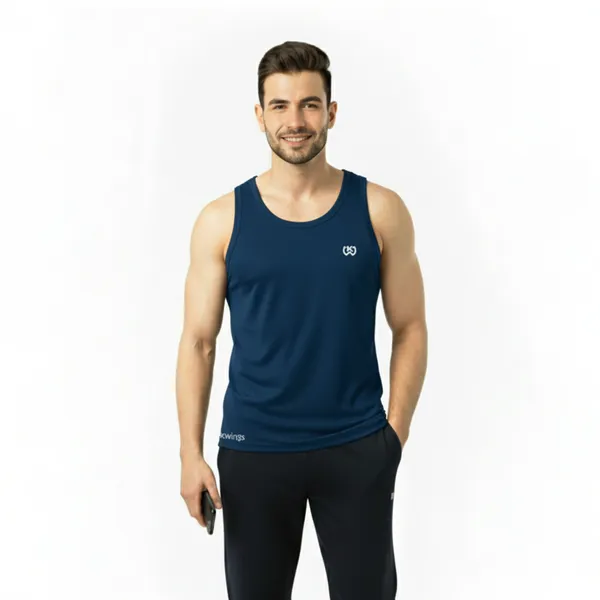 Navy_Blue_Premium_Polyester_And_Spandex_Tank_Top_For_Men