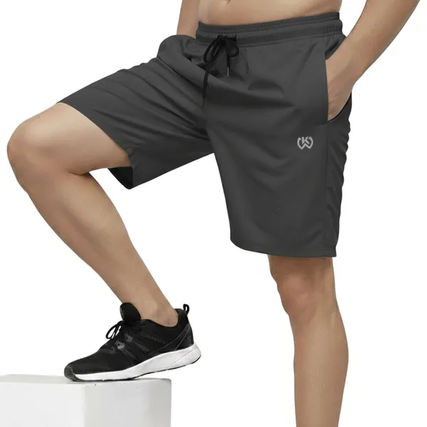 Black_Premium_Polyester_And_Spandex_Sports_Shorts_For_Men