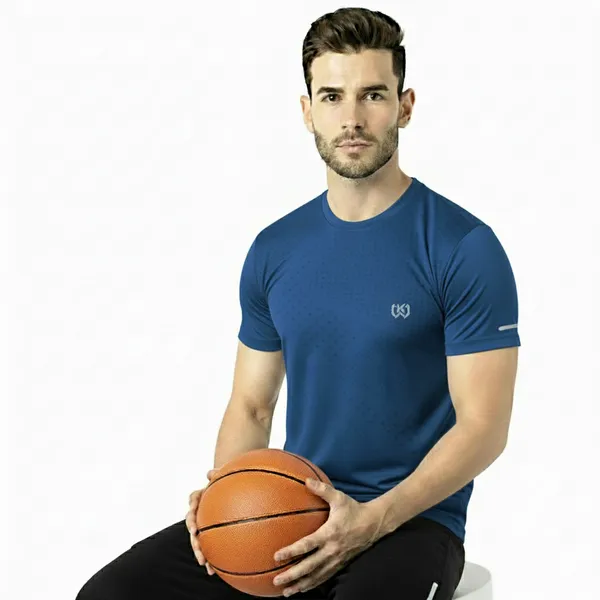 Navy_Blue_Premium_Polyester_And_Spandex_Sports_T-Shirt_For_Men
