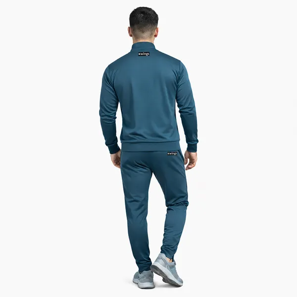 Teal_Premium_Polyester_And_Spandex_Tracksuit_For_Men