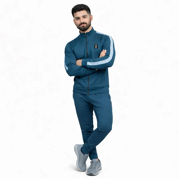 Teal_Premium_Polyester_And_Spandex_Tracksuit_For_Men