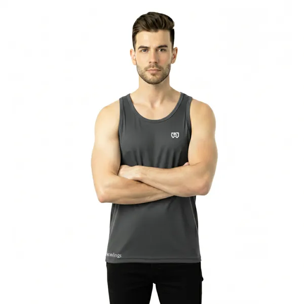 Grey_Premium_Polyester_And_Spandex_Tank_Top_For_Men