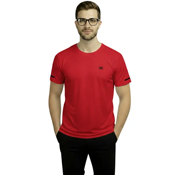Red_Premium_Polyester_And_Spandex_Sports_T-Shirt_For_Men