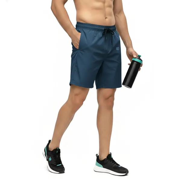 Teal_Blue_Premium_Polyester_And_Spandex_Sports_Shorts_For_Men