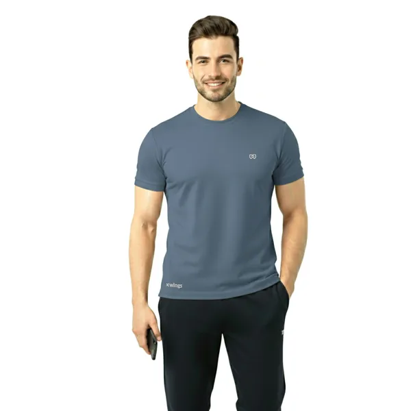 Grey_Premium_Polyester_And_Spandex_Sports_T-Shirt_For_Men