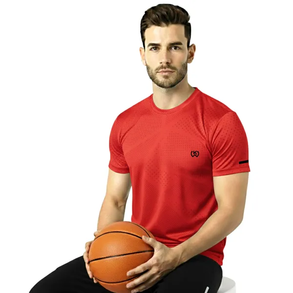 Red_Premium_Polyester_And_Spandex_Sports_T-Shirt_For_Men