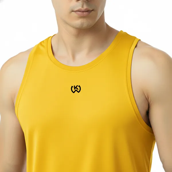 Yellow_Premium_Polyester_And_Spandex_Tank_Top_For_Men