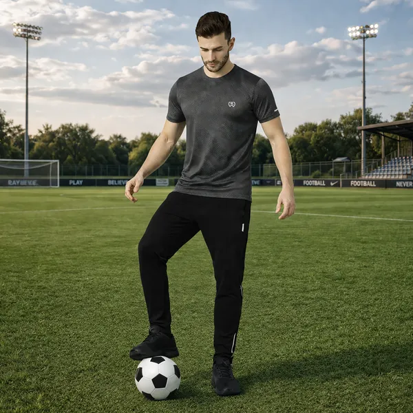 Grey_Premium_Polyester_And_Spandex_Sports_T-Shirt_For_Men