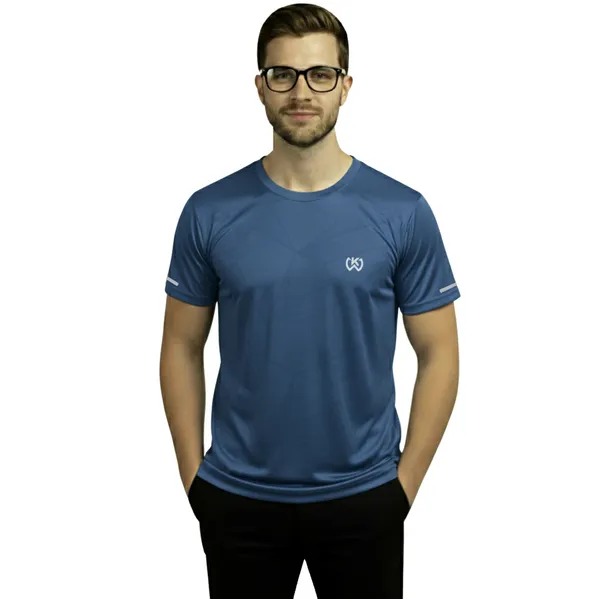 Navy_Blue_Premium_Polyester_And_Spandex_Sports_T-Shirt_For_Men