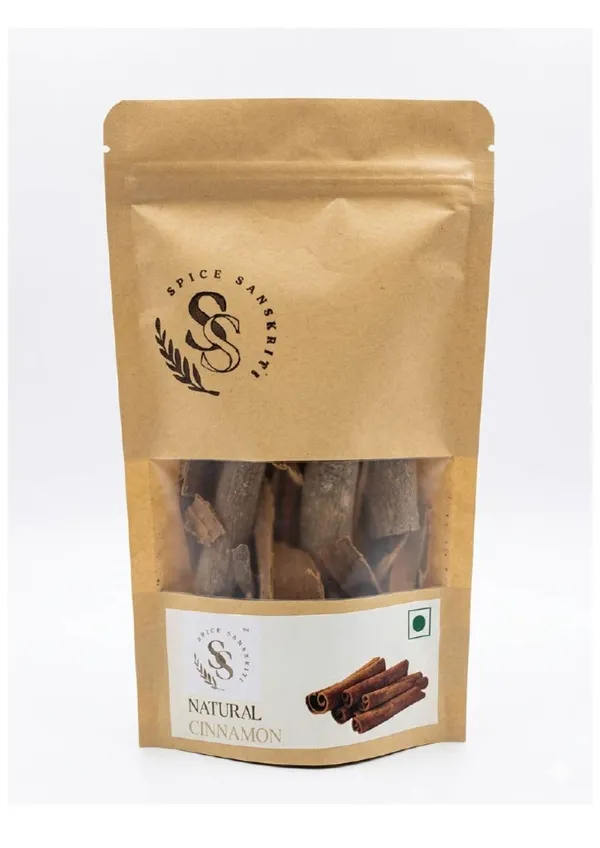 Spice_Sanskriti_Premium_Dal_Chini_Authentic_Whole_Cinnamon_Sticks_Pure_And_Natural_Cinnamon_Highly_Aromatic_Spice_Ideal_for_Cooking,_Baking_And_Beverages_400g_Pack_of_4