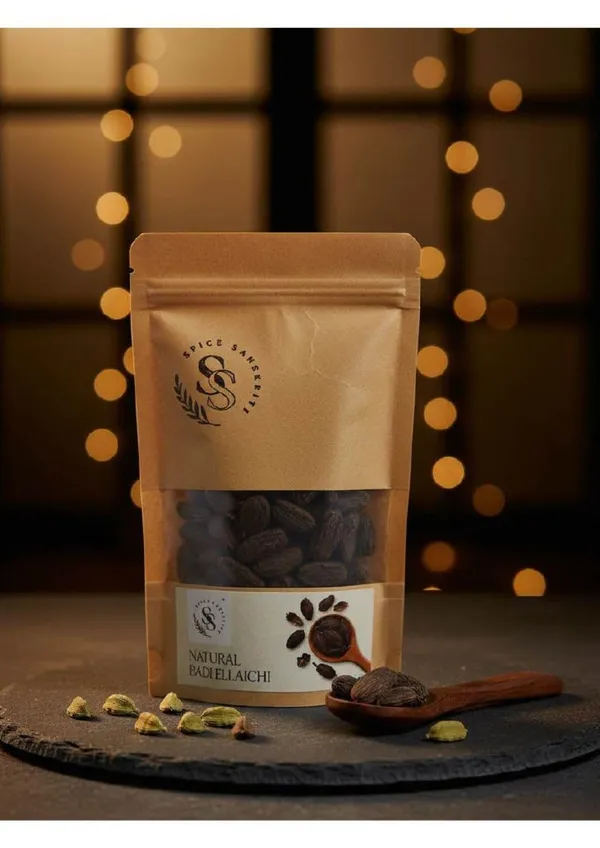Spice_Sanskriti_Black_Cardamom_Badi_Elaichi_Pure,_Natural_And_Aromatic_Handpicked_Sun_Dried_Pods_for_Rich_Flavor_Pack_of_2_X_100_g_each
