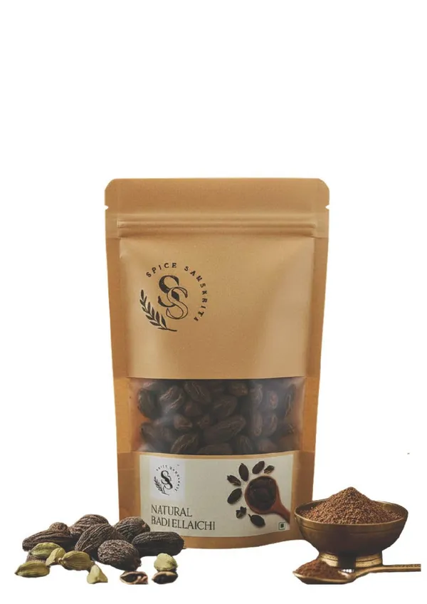 Spice_Sanskriti_Black_Cardamom_Badi_Elaichi_Pure,_Natural_And_Aromatic_Handpicked_Sun_Dried_Pods_for_Rich_Flavor_Pack_of_2_X_100_g_each