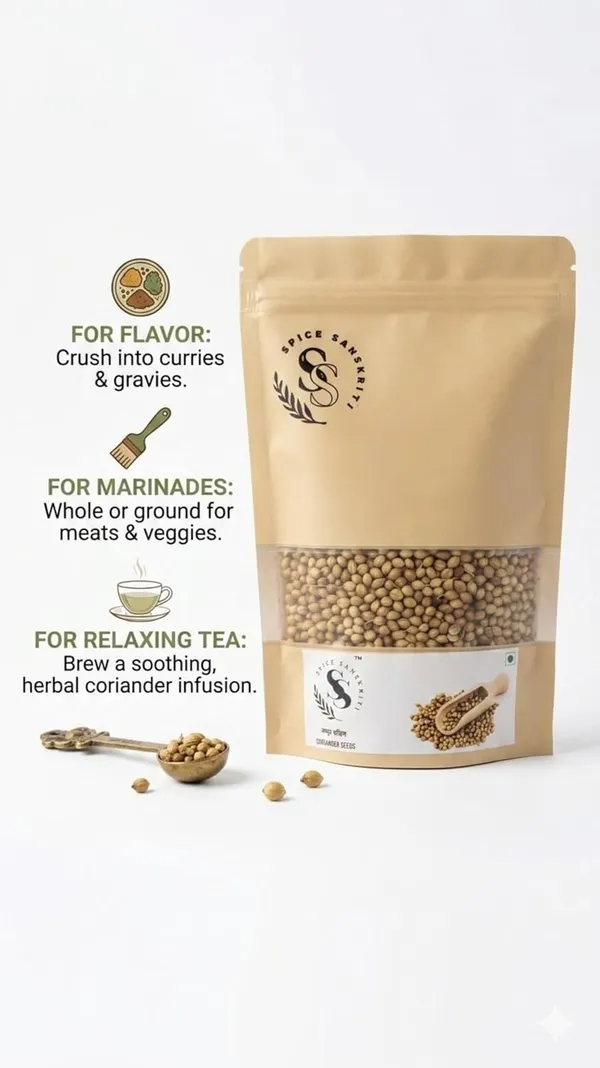 Spice_Sanskriti_Coriander_Seeds_Dhania_Premium_Quality_Whole_Coriander_Natural_And_Unpolished_Fresh,_Aromatic_And_Flavorful_Ideal_for_Cooking,_Roasting_And_Spice_Blends_1_Kg