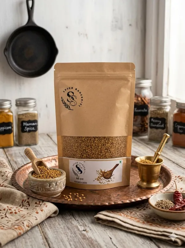 Spice_Sanskriti_Premium_Whole_Fenugreek_Seeds_Methi_Pure_and_Aromatic_with_Natural_Flavour_Methi_Seeds_Pack_of_4