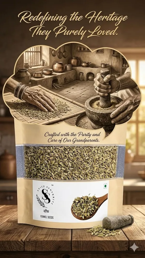 Spice_Sanskriti_Fennel_Seeds_Saunf_Premium_Quality_Whole_Fennel_Natural_And_Unpolished_Sweet,_Fresh_And_Aromatic_Ideal_for_Cooking,_Seasoning,_Tea_And_Mouth_Freshener_1_Kg