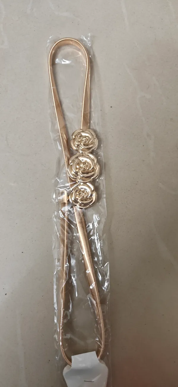 Golden_Metal_Decorative_Waist_Belt_For_Women