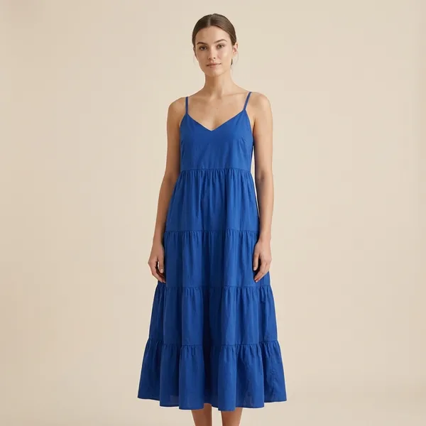 Blue_Cotton_Tiered_Maxi_Dress_For_Women