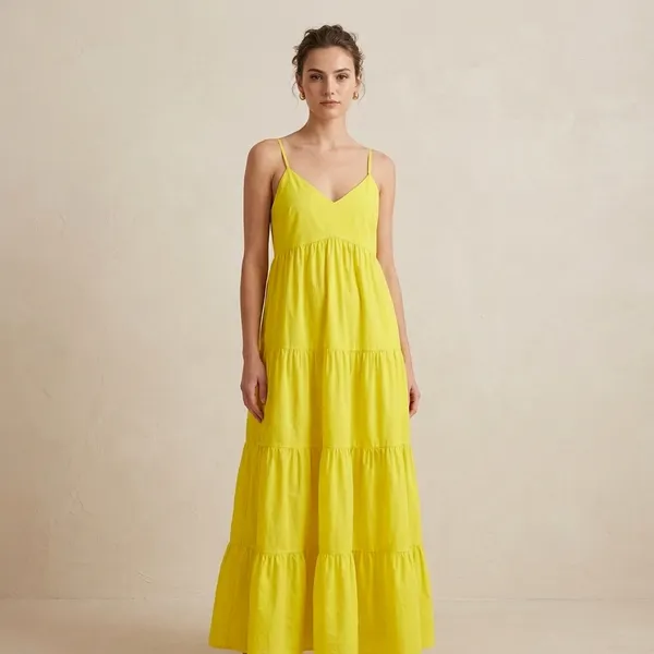 Yellow_Sleeveless_Maxi_Dress_For_Women