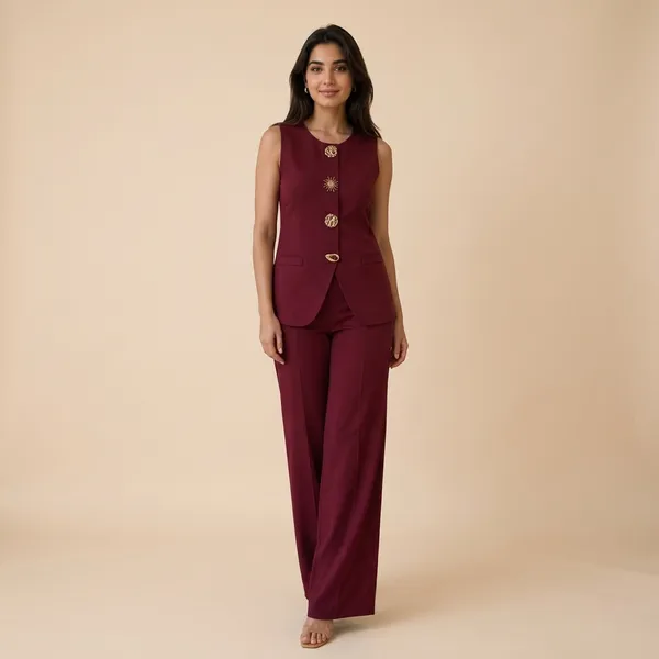 Maroon_Sleeveless_Cotton_Top_For_Women