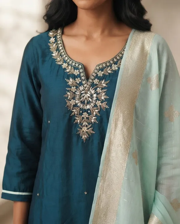 Peacock_and_sky_blue_suit_set