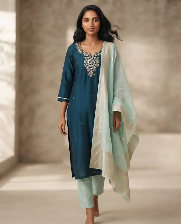 Peacock_and_sky_blue_suit_set